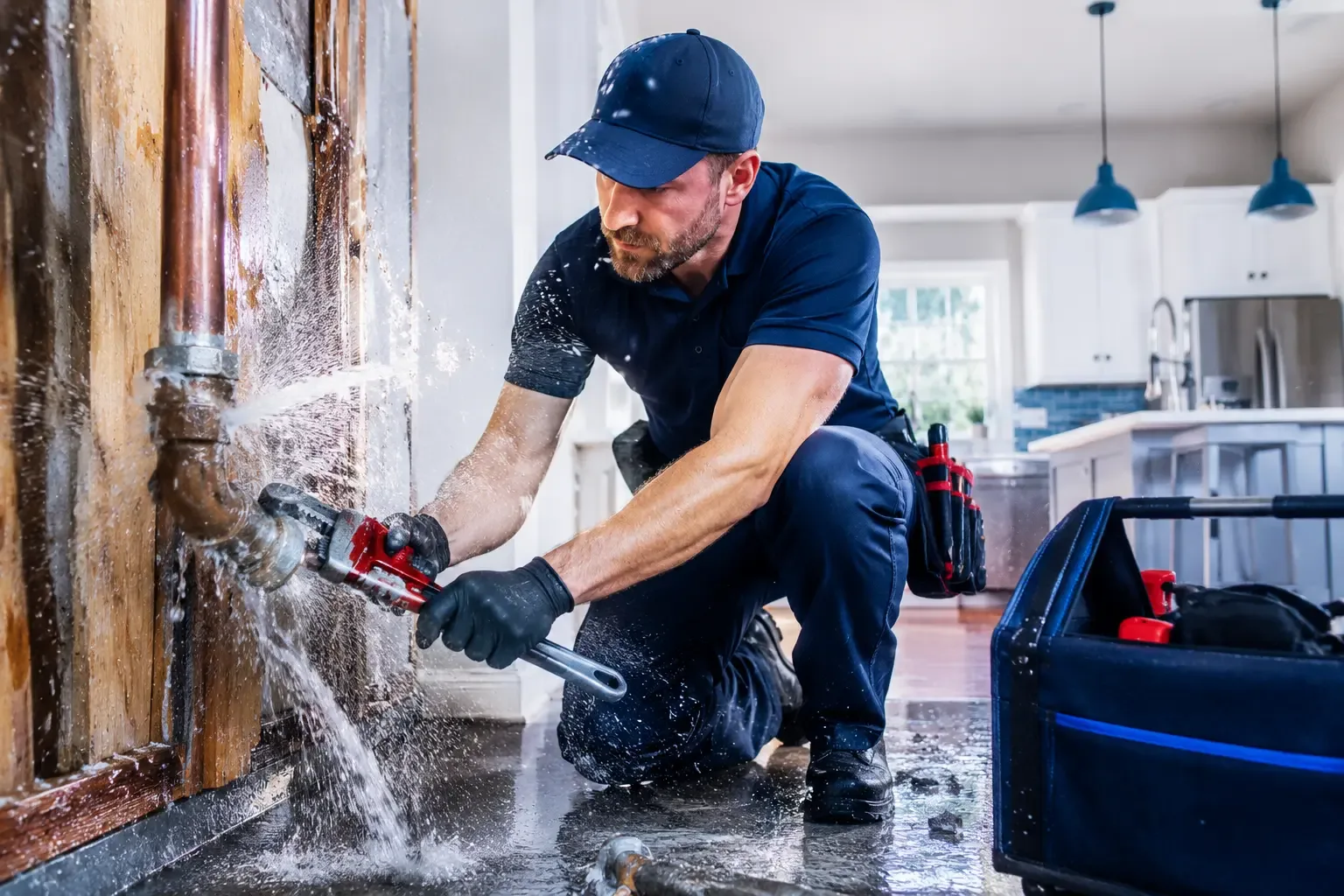 Local emergency pipe repair professionals in Lahmansville, WV